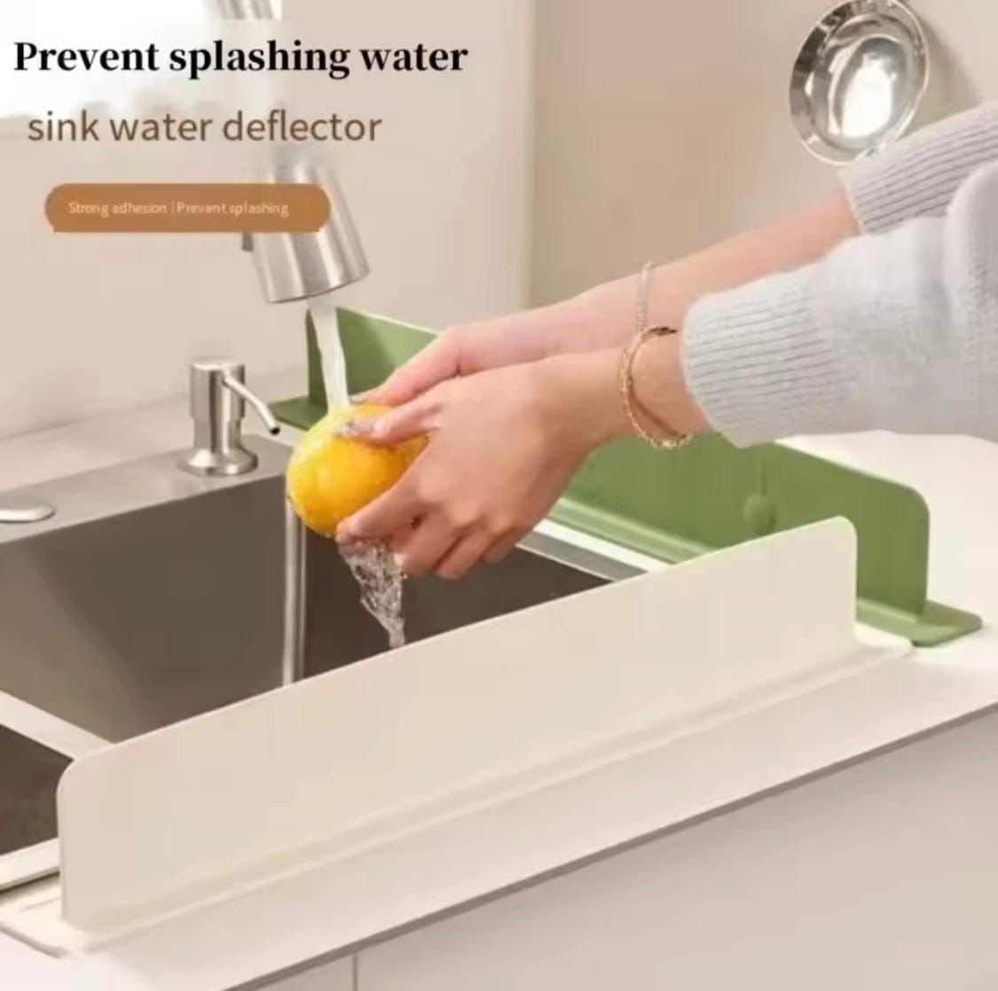 Silicone Sink Splash Guard – Keep Your Counter Dry & Clean