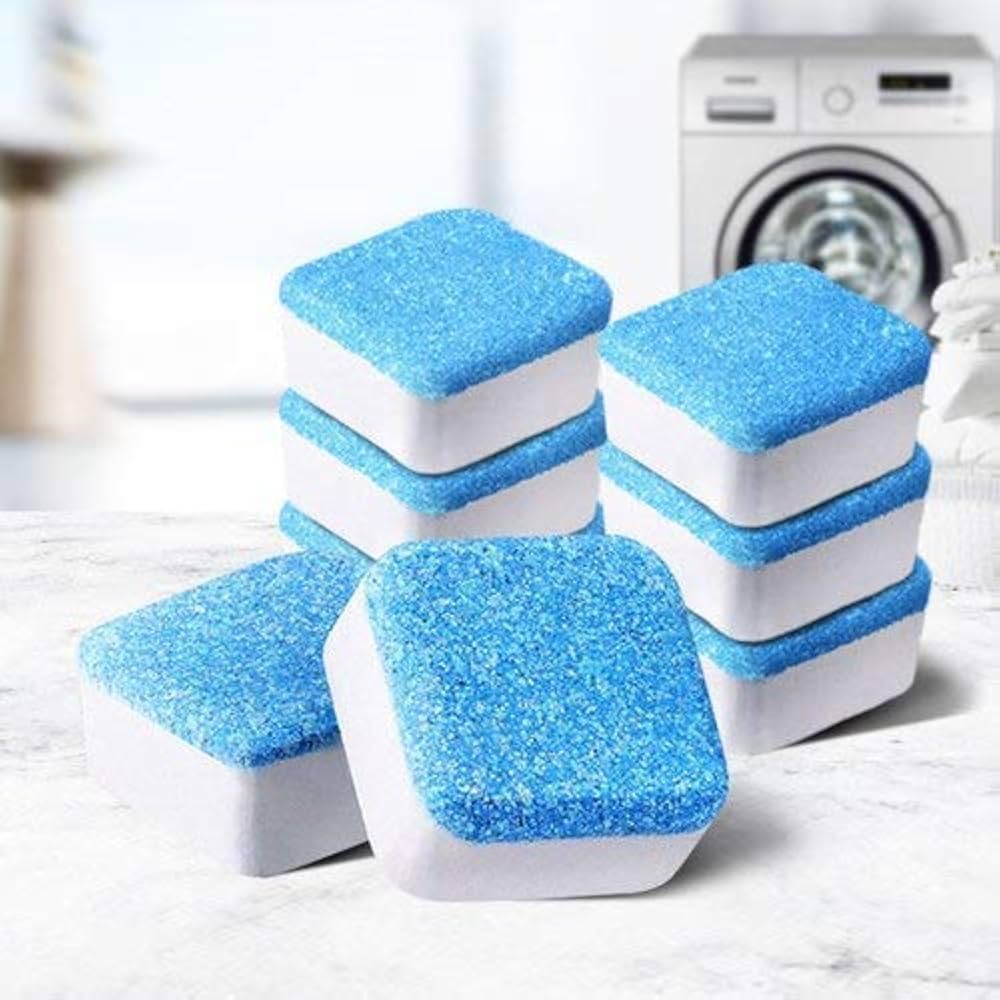 Washing Machine Cleaner Tablets β Deep Cleaning & Odor Removal Tablets for Front & Top Load Washers