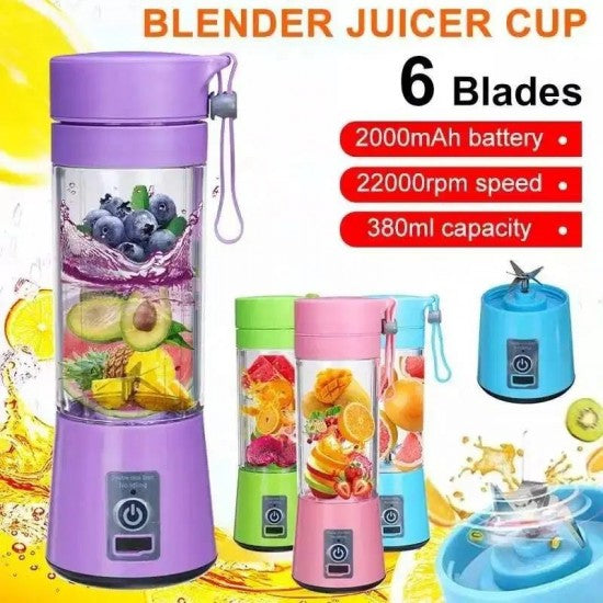 Portable Juicer Blender – Fresh Smoothies Anytime, Anywhere