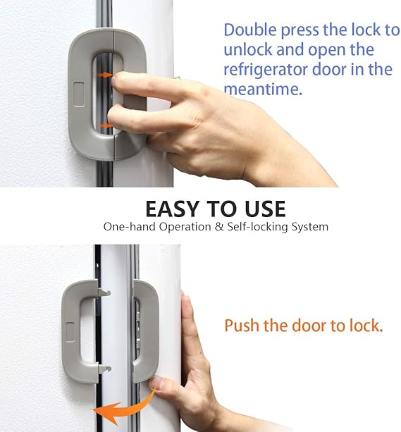 Fridge Door Lock – Child Safety & Secure Food Protection