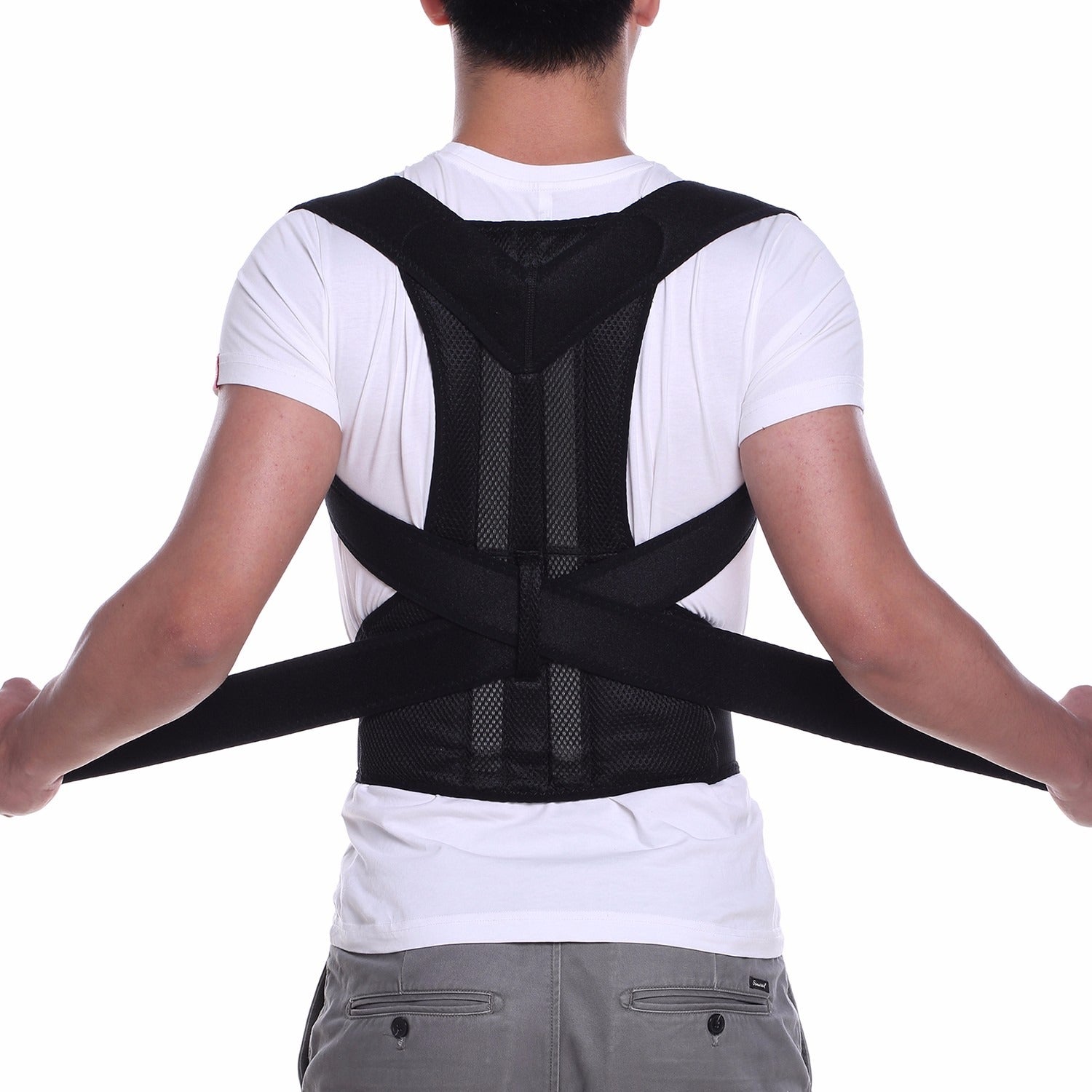 Adjustable Magnetic Posture Corrector – Upper Back Pain Relief