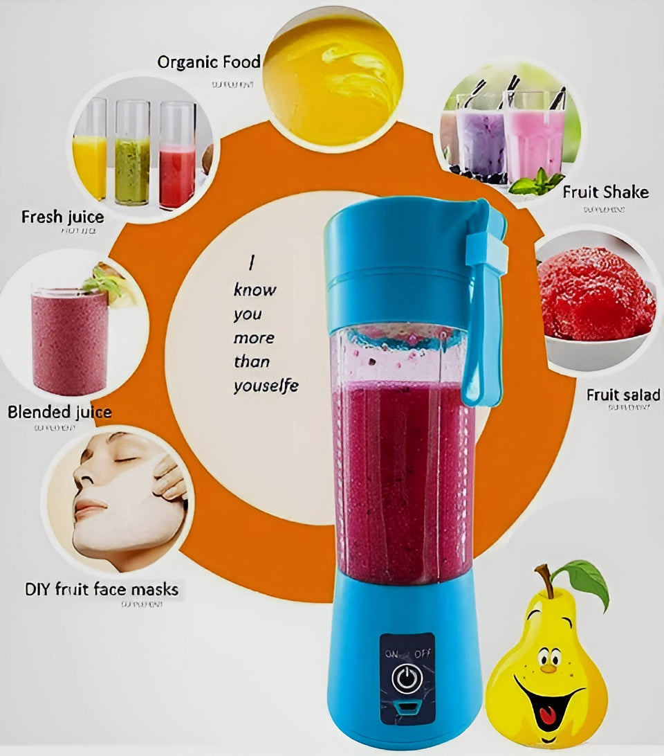 Portable Juicer Blender – Fresh Smoothies Anytime, Anywhere