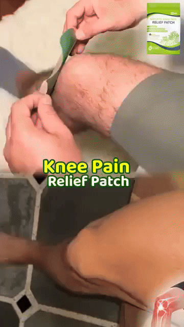 Herbal Knee Pain Relief Patch 🦵🔥 | Fast Heat Therapy for Joint & Muscle Relief 🌿