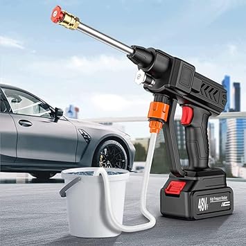 Car Washer Gun 🚗💦 | High Pressure Spray Nozzle for Easy Car Cleaning