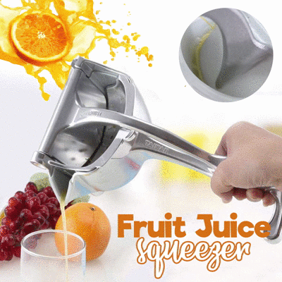Stainless Steel Lemon & Orange Handheld Juicer – Fresh Juice in Seconds
