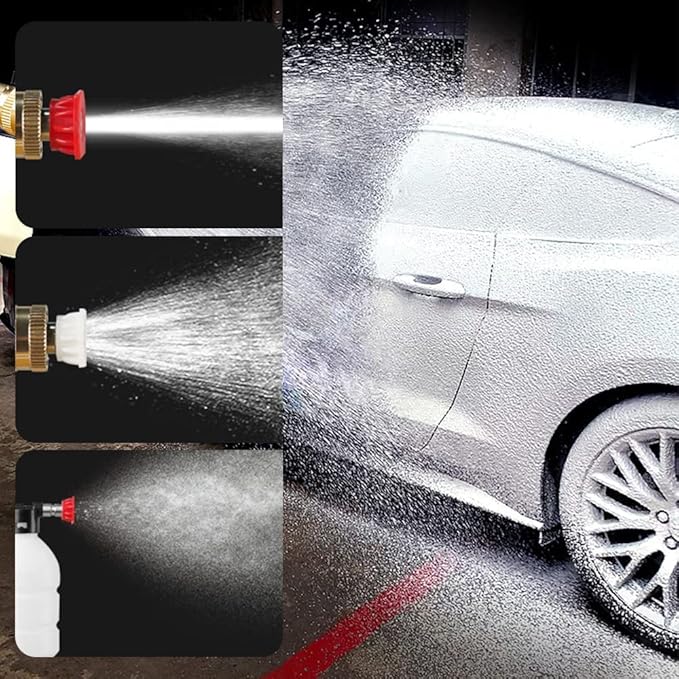 Car Washer Gun 🚗💦 | High Pressure Spray Nozzle for Easy Car Cleaning